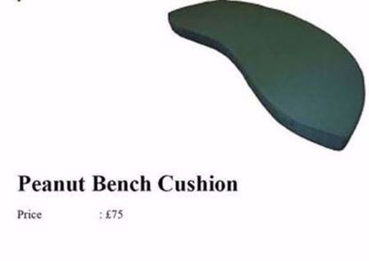 Picture of Peanut bench cushion