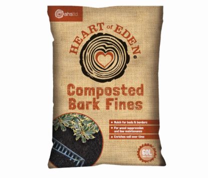 Picture of composted bark fines